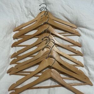 Wood Hangers 10 pack